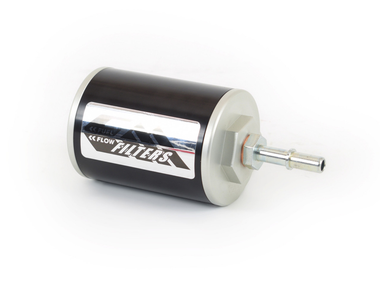 Canton 25-909 CM Fuel Filter 4 Inch EFI Inline 3/8 and 16mm Ports 1 Micron (CRP-25-909)
