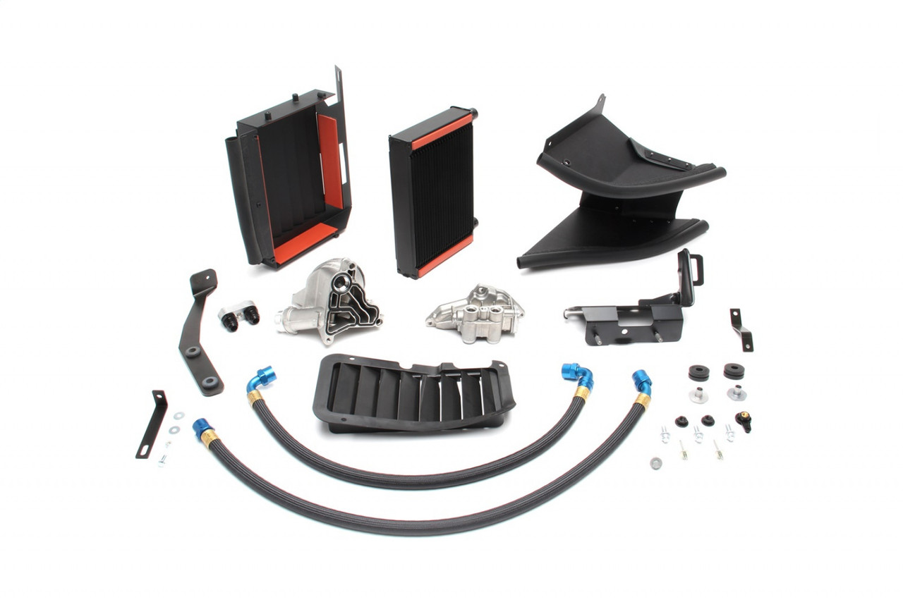 Dinan High Capacity Oil Cooler System - 2011-2013 BMW 335i M-Technic without Factory Oil Cooler (DIN-D570-0907)