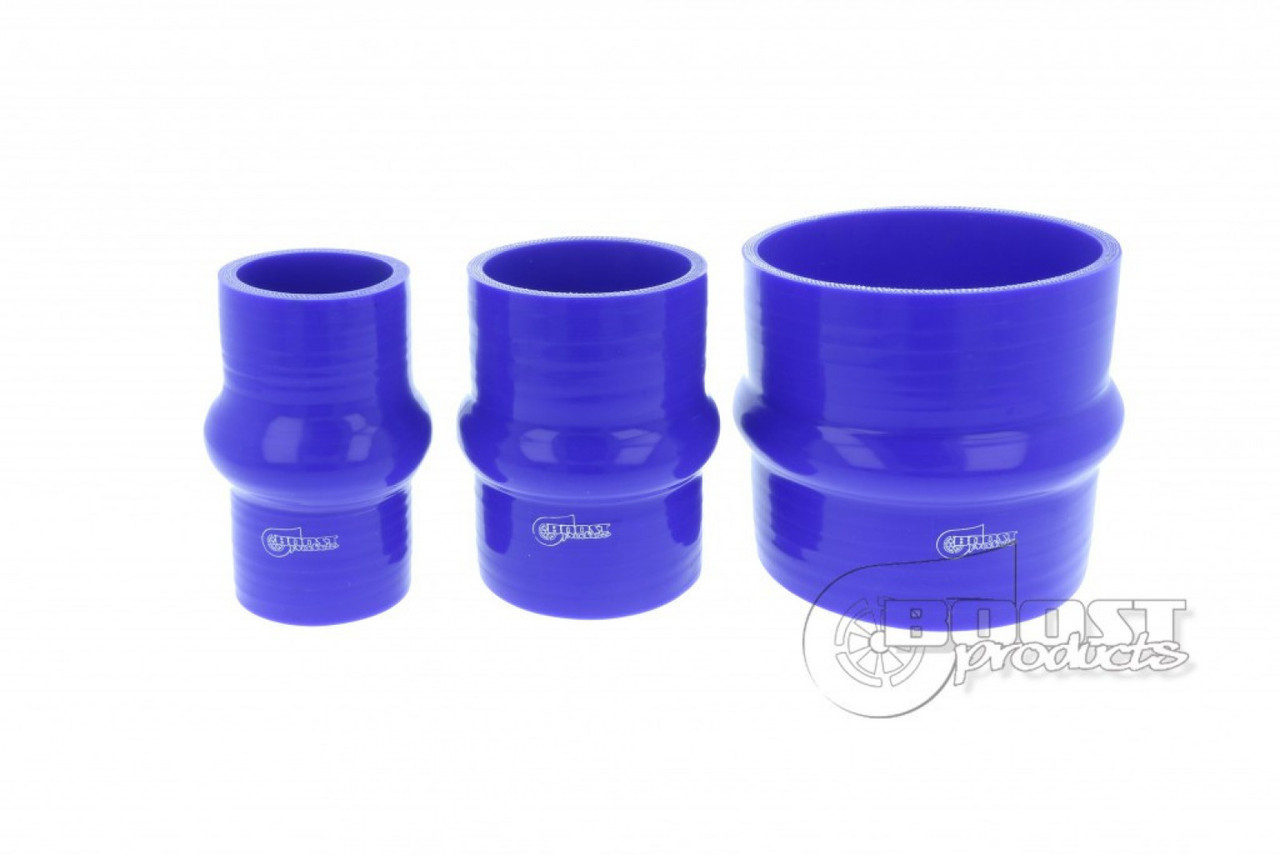BOOST Products Silicone Coupler with Single Hump, 70mm (2-3/4") ID , Blue (BOP-3272000700)