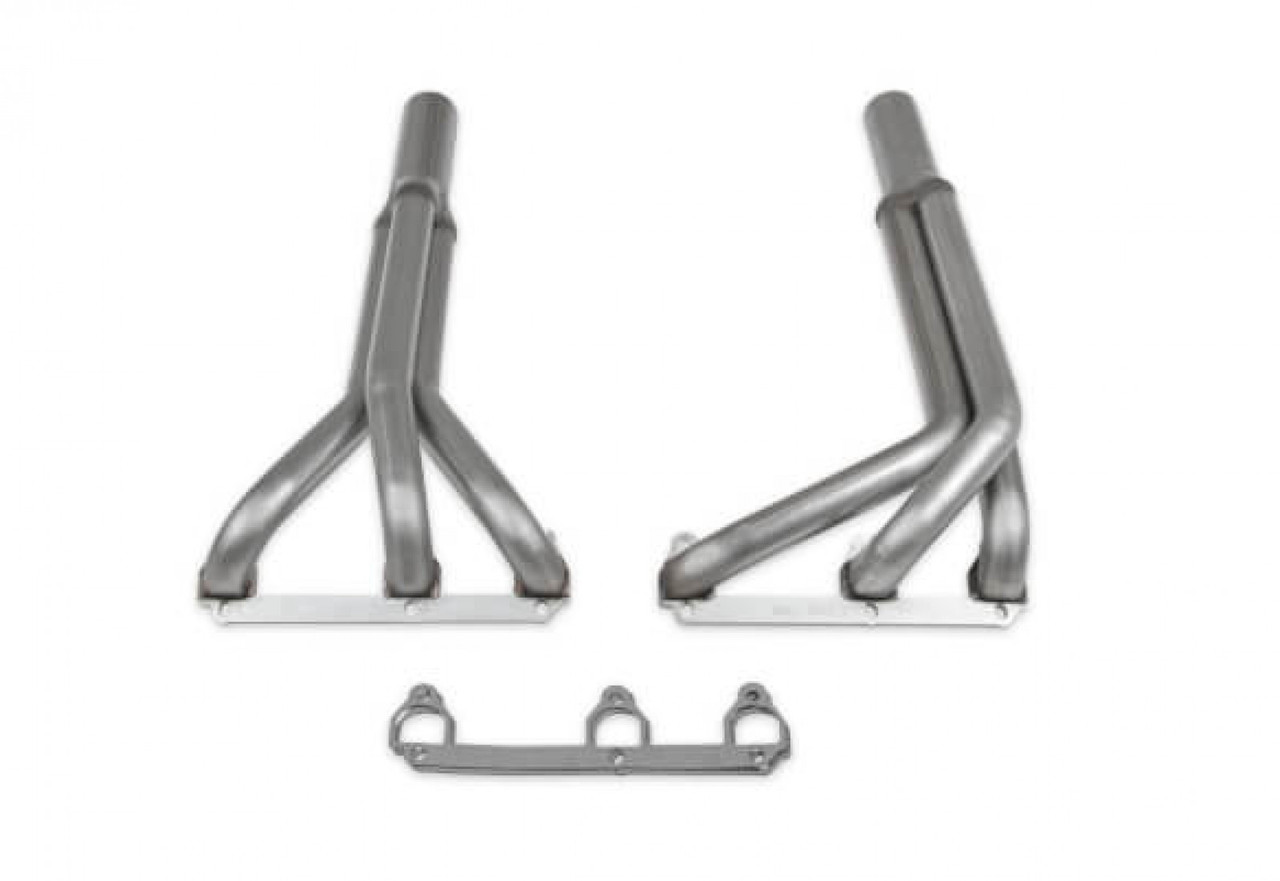 Flowtech GM 2.8-3.4L V6 Uprht D-Prt Hdr 1.625 In  Exhaust Header (FLO-111588FLT)