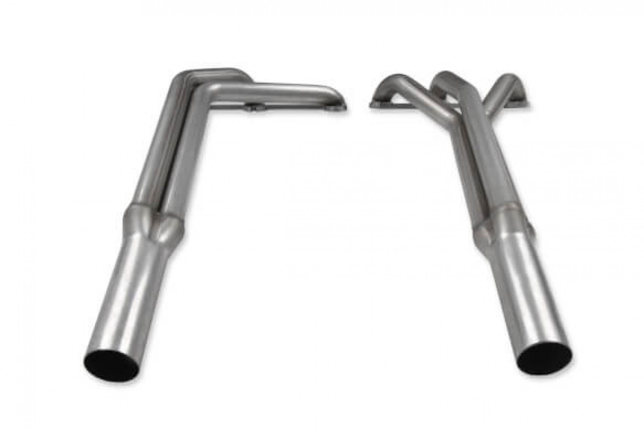 Flowtech GM 2.8-3.4L V6 Uprght D-Port Hdr 1.5 In  Exhaust Header (FLO-111587FLT)