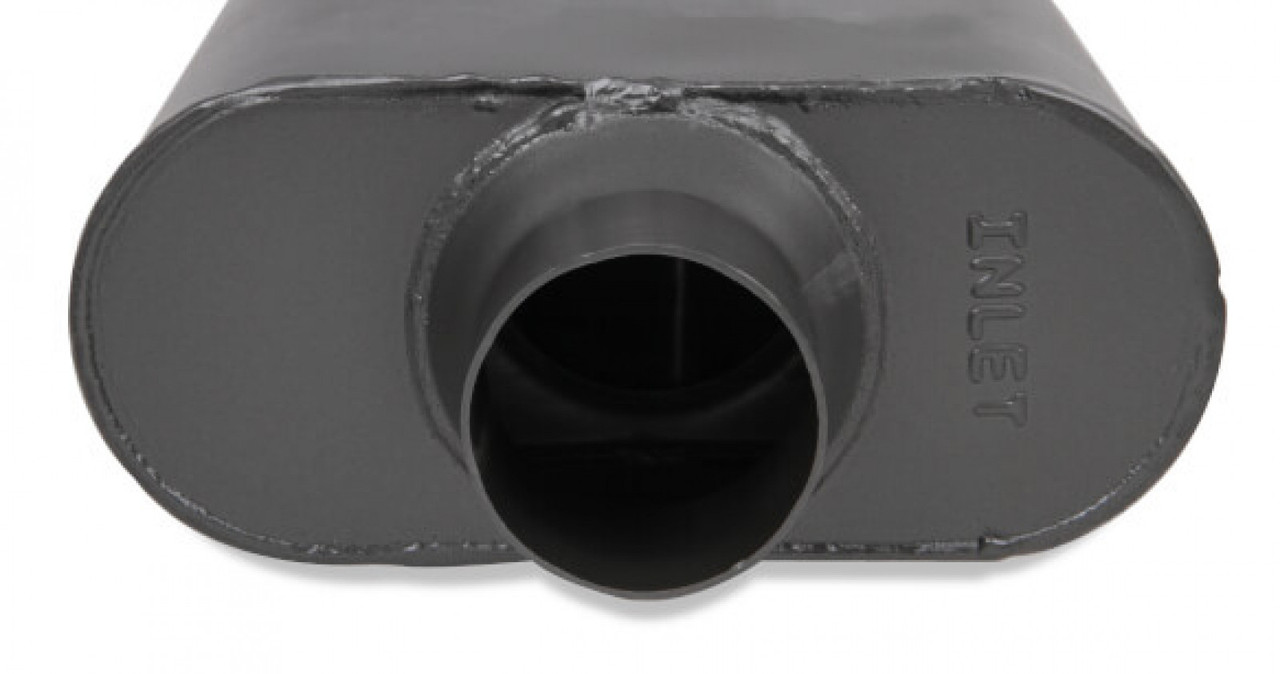 Flowtech 13In. 3-Chamber Muff 3.00C In/2.50D Out Exhaust Muffler (FLO-1FM6-15344)