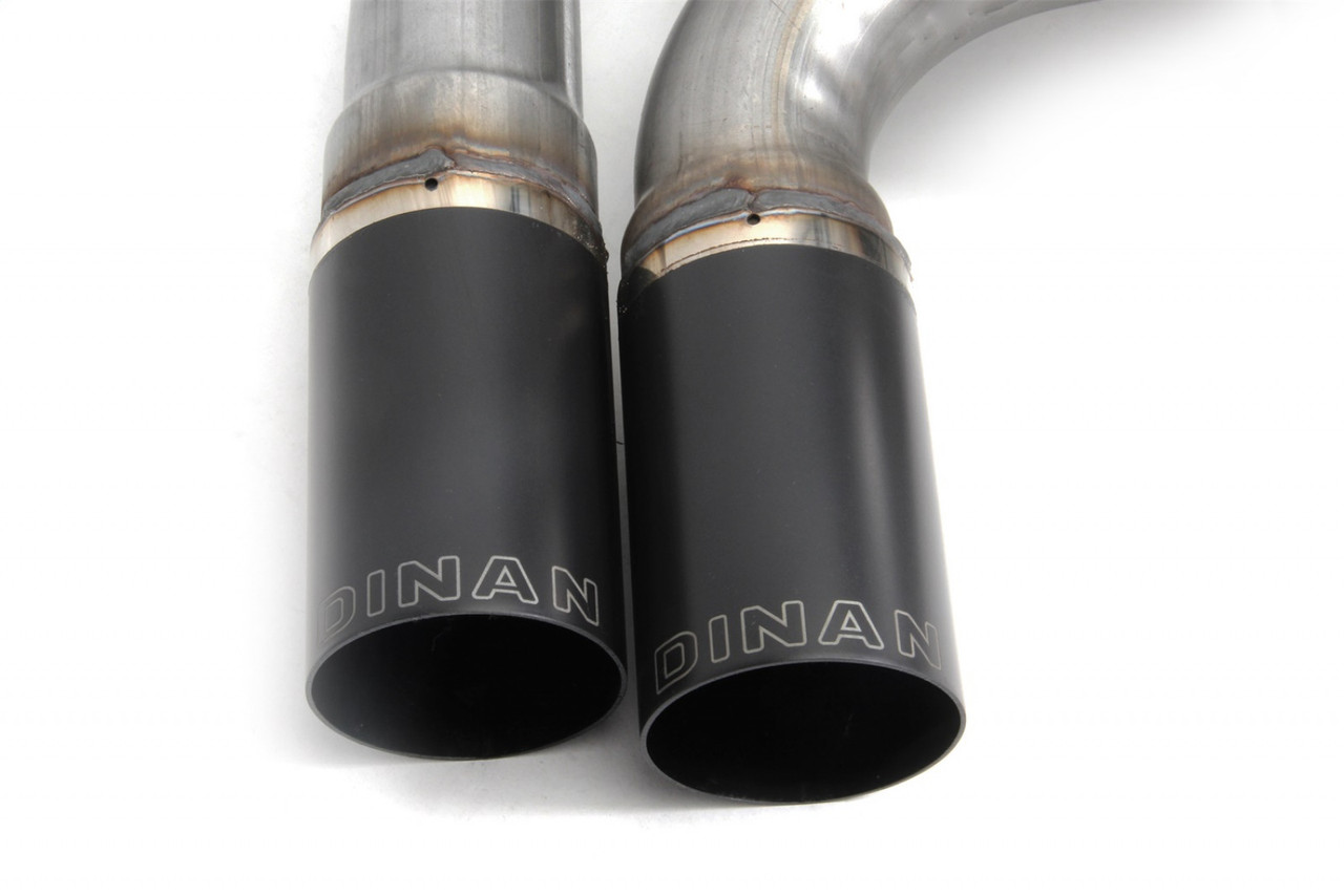 Dinan Free Flow Axle-Back Exhaust - 2017-2020 BMW 330i/430i Black (DIN-D660-0069-BLK) Dinan Free Flow Axle-Back Exhaust - 2017-2020 BMW 330i/430i Black (DIN-D660-0069-BLK)