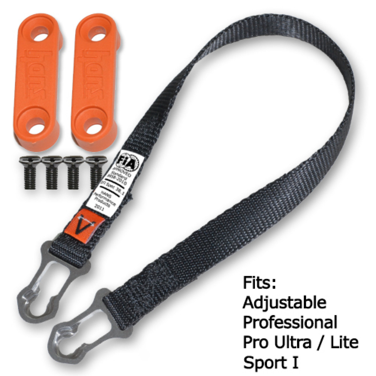 HANS Post Anchor Tether Kit For Adjustable, Pro Ultra, Sport I & Professional Devices (SIM-TK12314) HANS Post Anchor Tether Kit For Adjustable, Pro Ultra, Sport I & Professional Devices (SIM-TK12314)