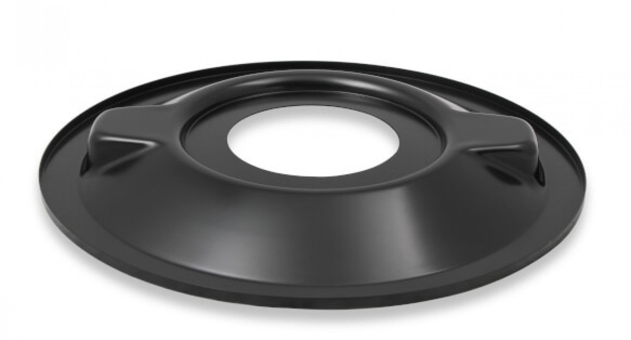 Holley 4150 Drop Base Air Cleaner Black w/3" Red Washable Gauze Filter (HOL-1120-4230)