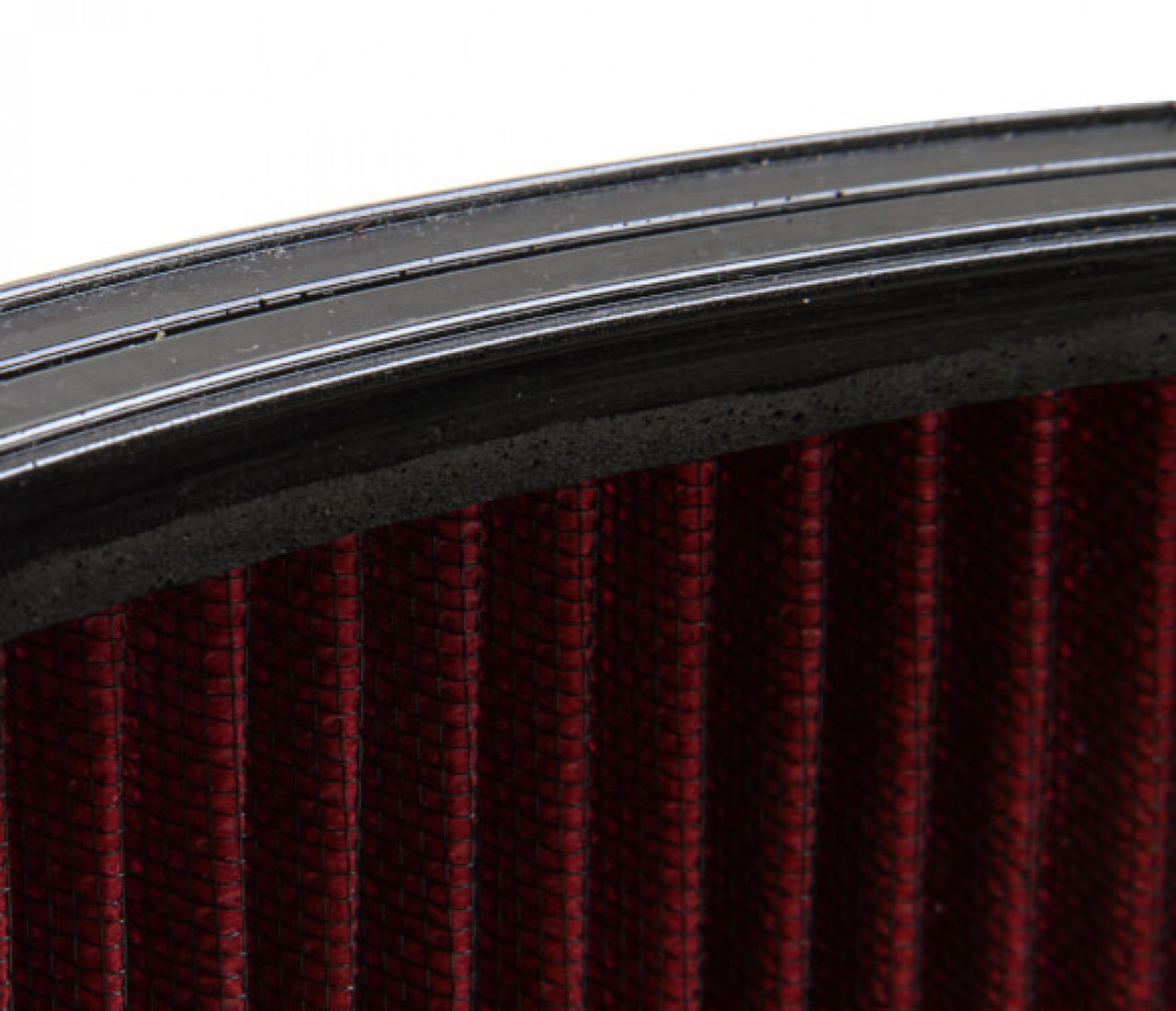 Holley 4500 drop base air cleaner chrome w/3" red washable gauze filter (HOL-1120-4530)
