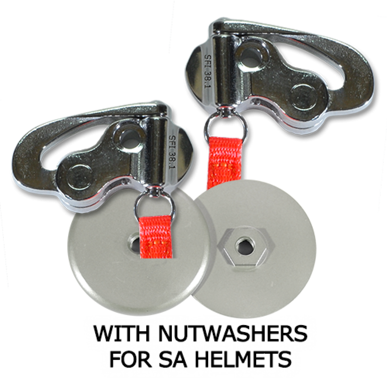 HANS Quick Click Anchor Attachment for SA Helmets (SIM-QC-SA)