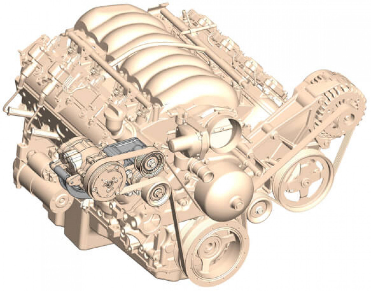 Holley LS High-Mount A/C Accessory Drive Bracket - Fits Sanden SD508 or SD7 Comp. (HOL-120-134P)