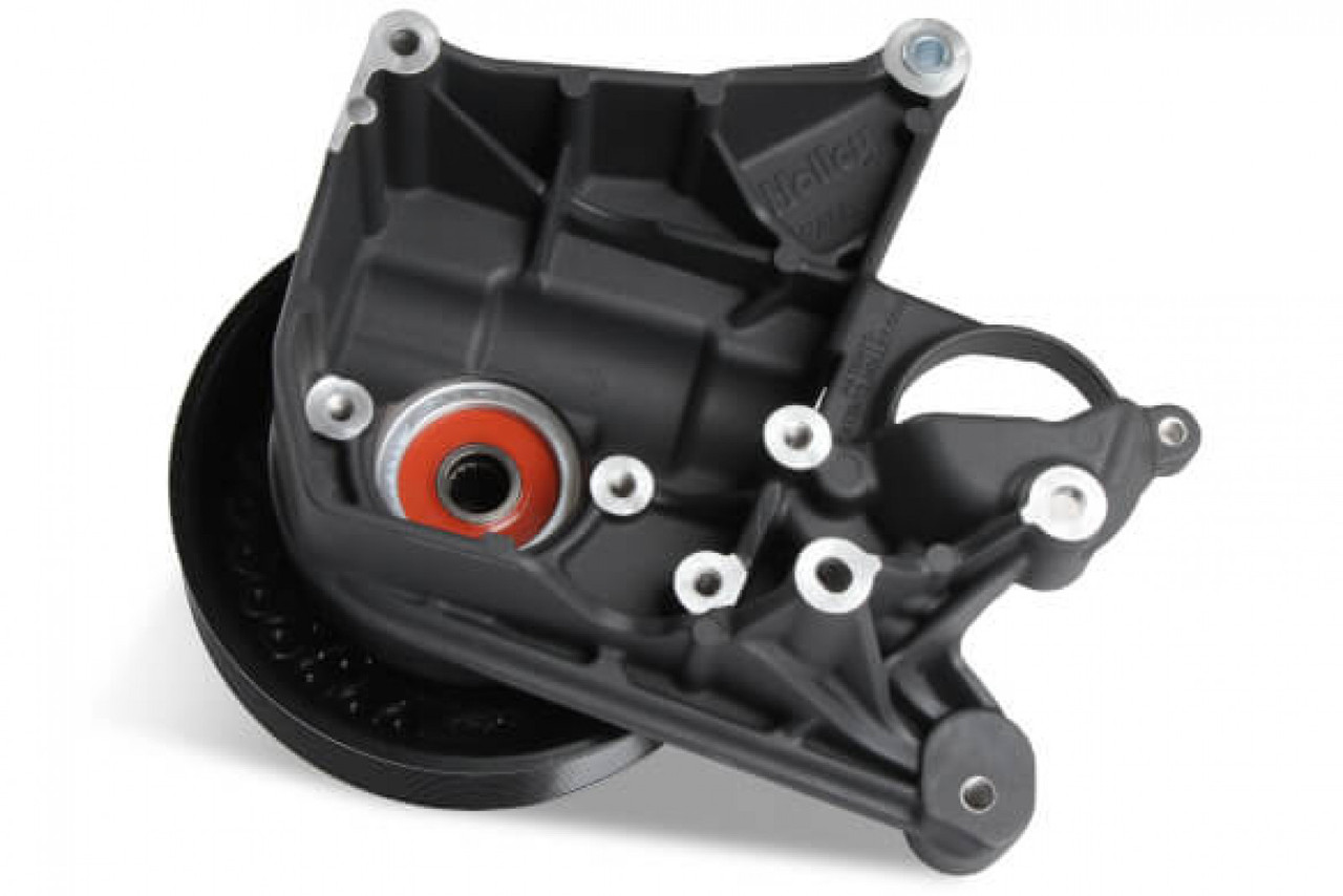 Holley BRACKET KIT, P/S LT5-W SHORT SPACER NATURAL-BLACK FINISH (HOL-397-267BK)
