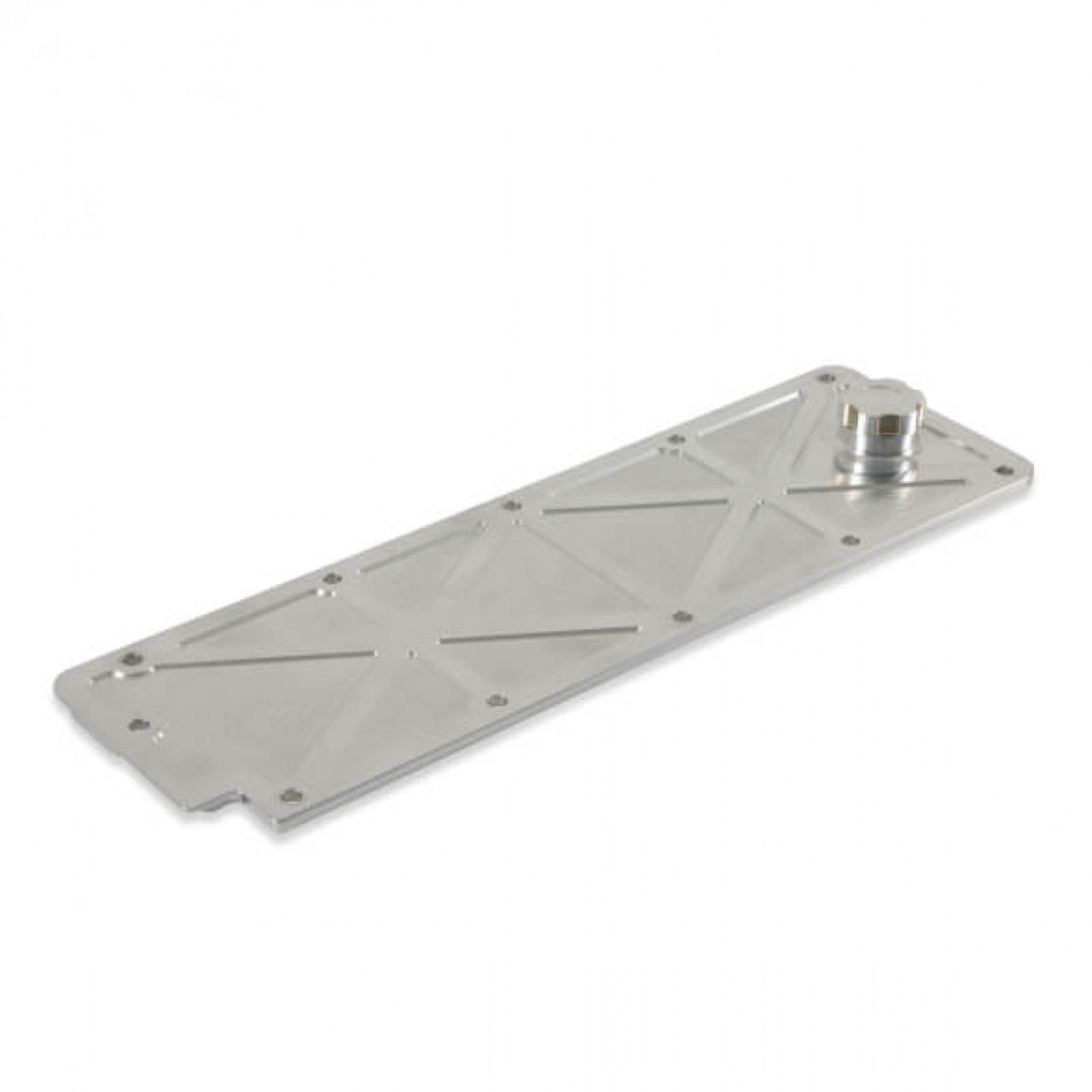 Holley LS Valley Cover with Oil Fill - Natural Billet (HOL-1241-360)