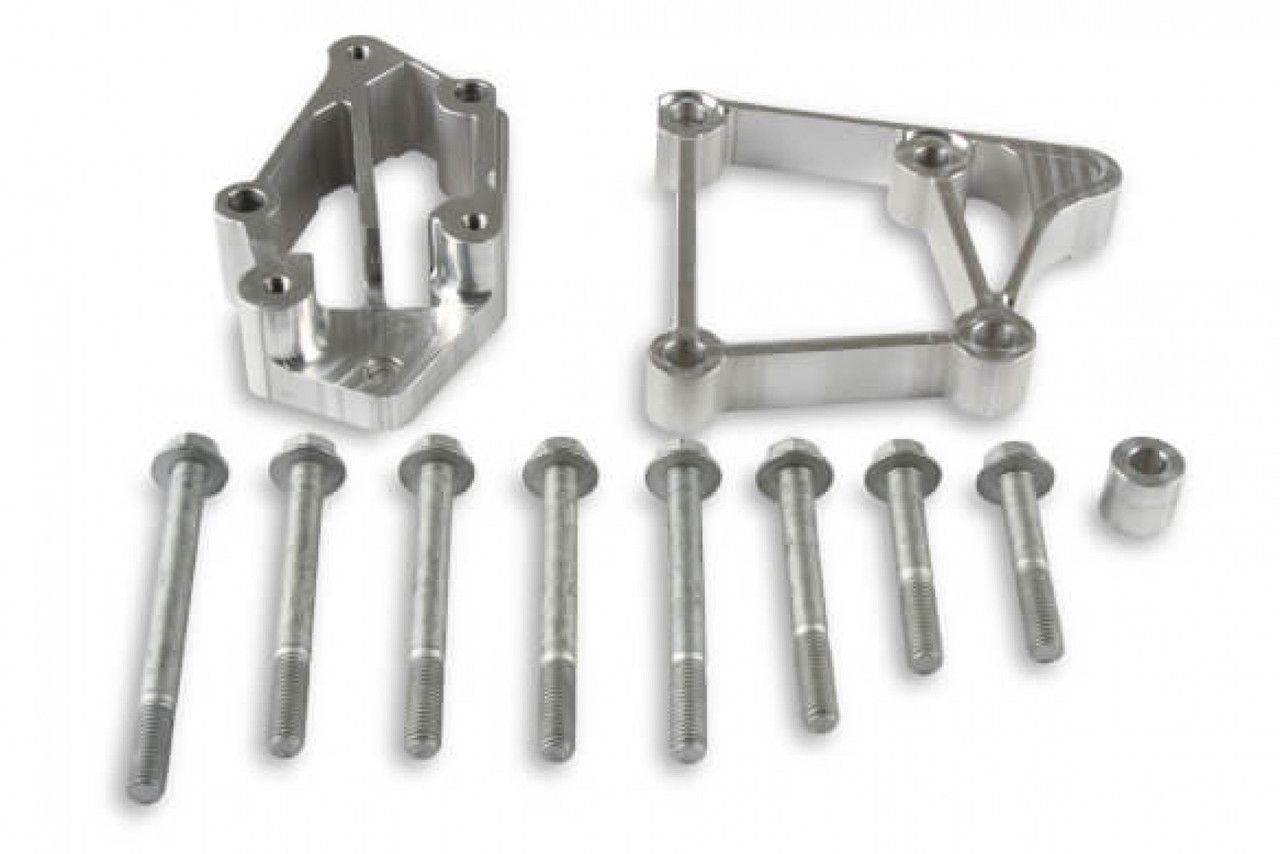 Holley LS Accessory Drive Bracket - Installation Kit for Middle Alignment (HOL-121-2)