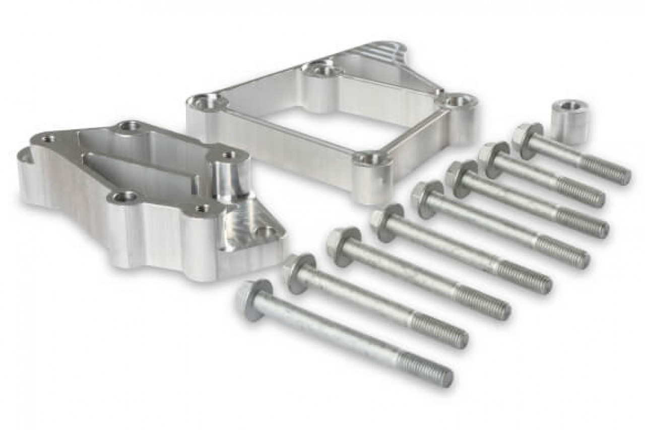 Holley LS Accessory Drive Bracket - Installation Kit for Middle Alignment (HOL-121-2)