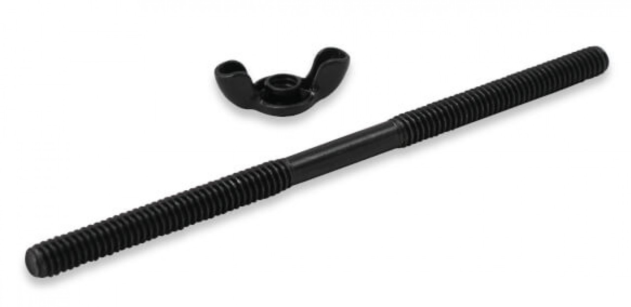 Holley 4150 Drop Base Air Cleaner Black w/4" Paper Filter (HOL-1120-4245)