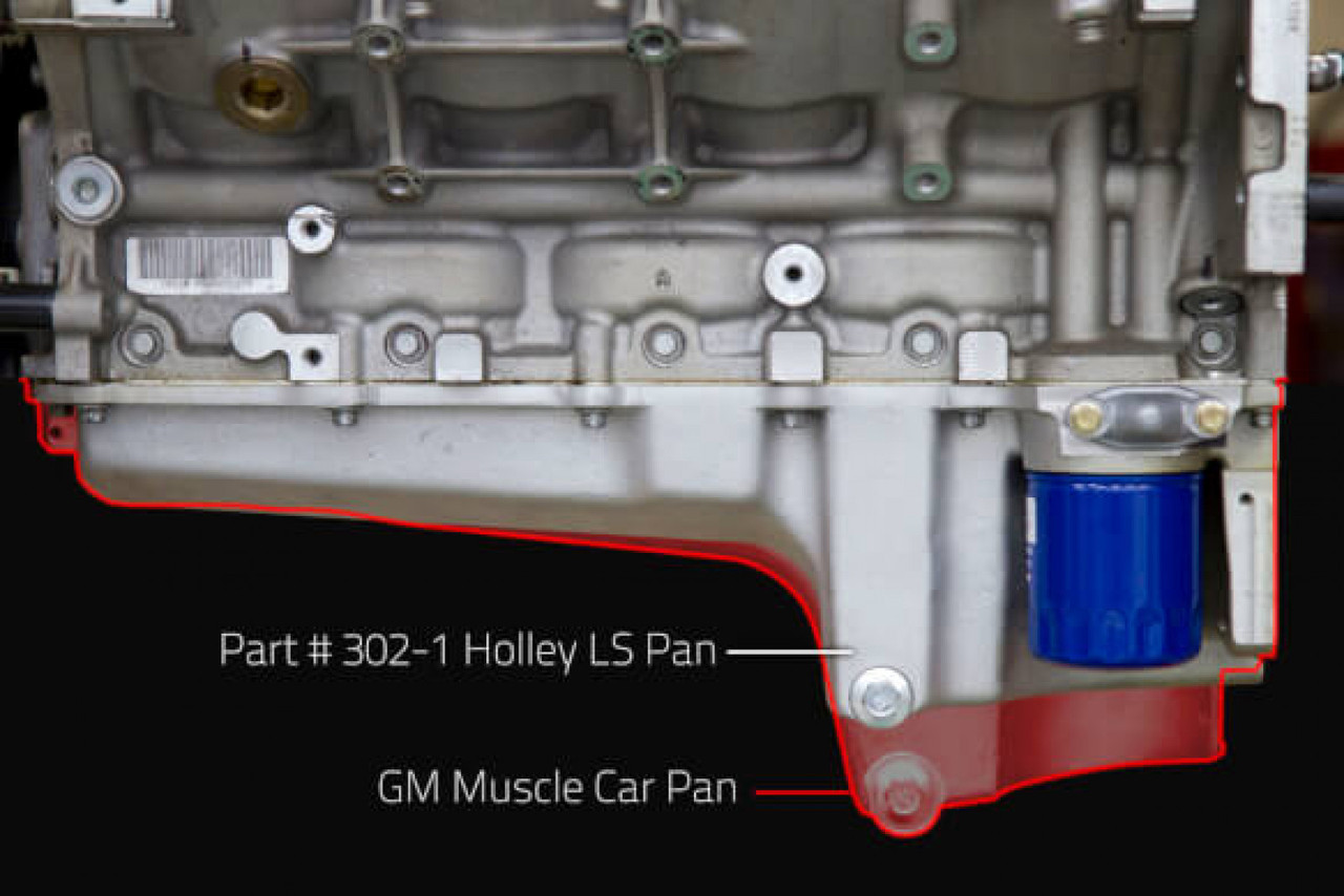 Holley GM LS Swap Oil Pan (HOL-3302-1)
