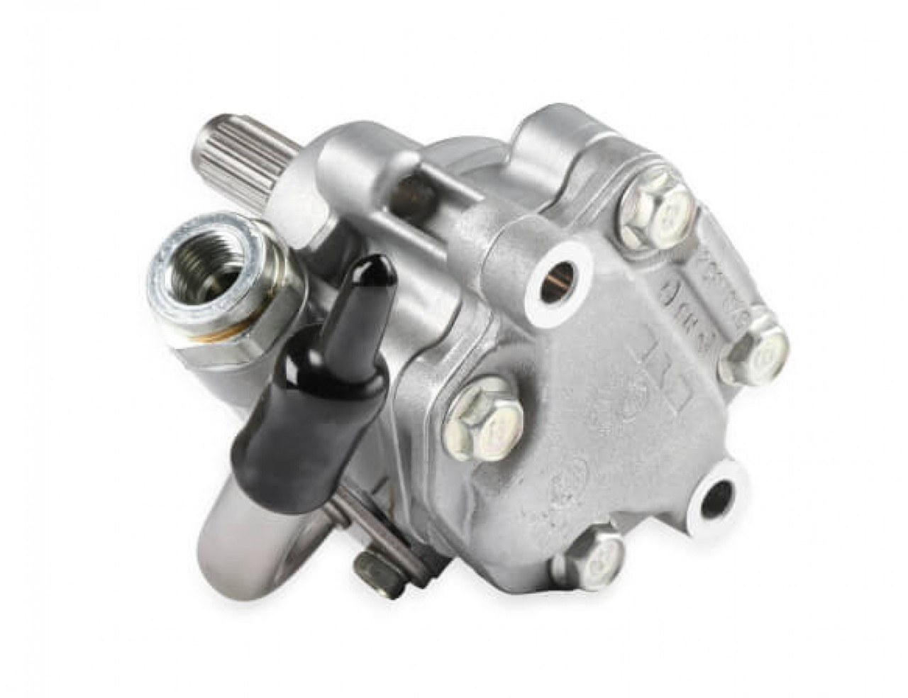 Holley Power Steering Pump Assembly, for LT4 Accessory Drive with splined shaft (HOL-3198-103)