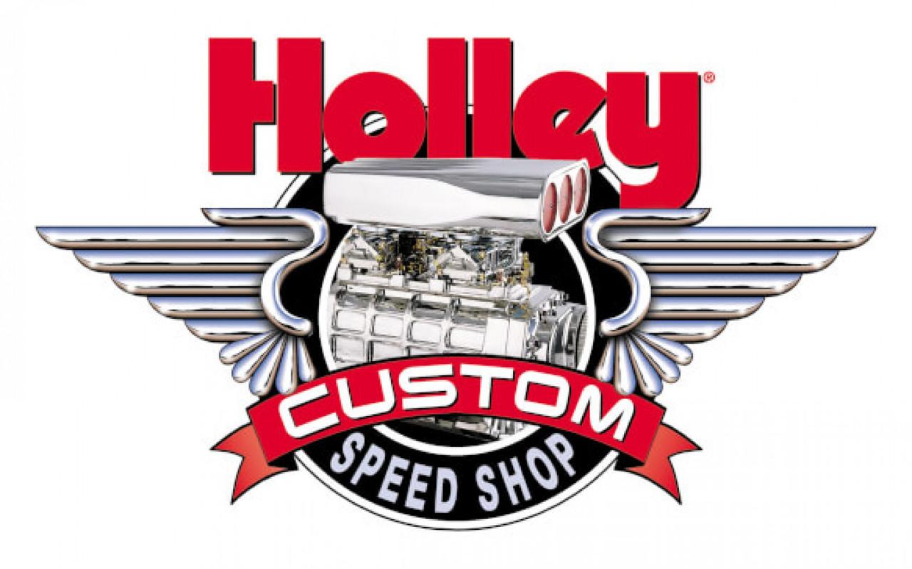 Holley Custom Speed Shop Decal (HOL-136-279)
