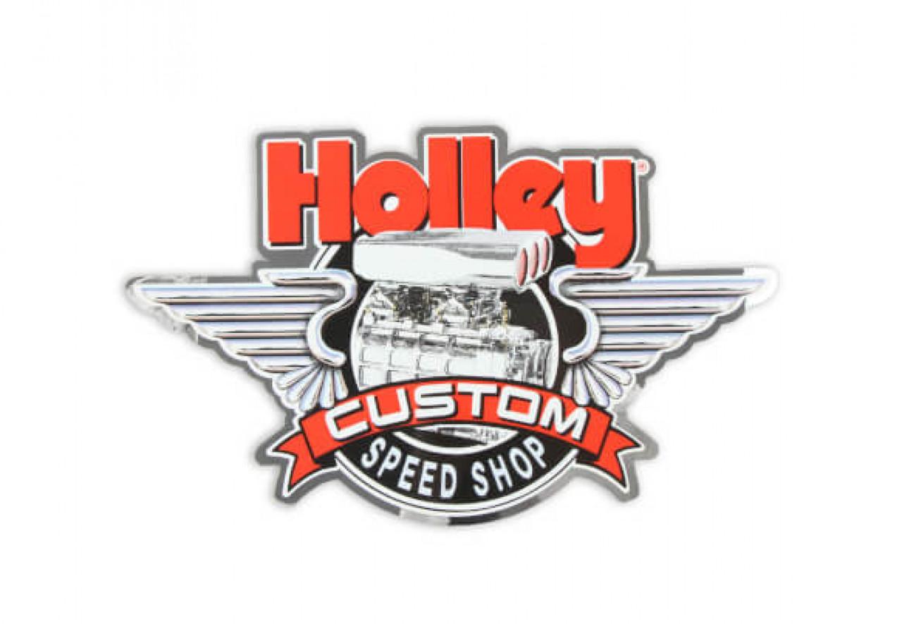 Holley Custom Speed Shop Decal (HOL-136-279)