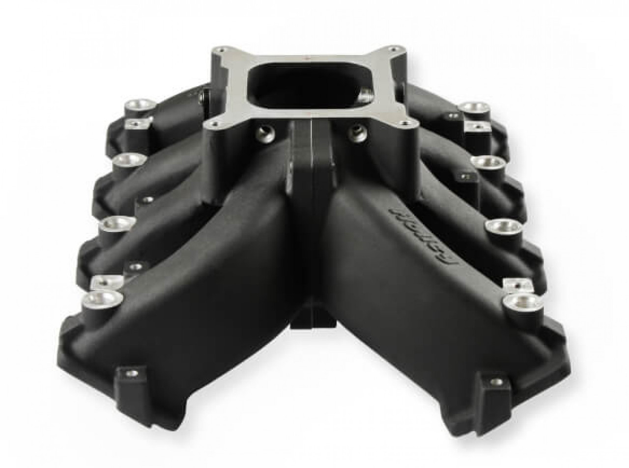 Holley Single Plane EFI  Split-Design Race Intake Manifold- GM LS3/L92- Black (HOL-2300-290BK)