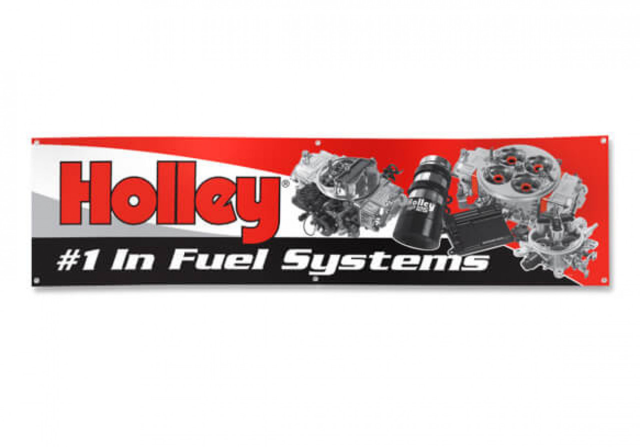 Holley #1 in Fuel Systems Banner (HOL-236-33)