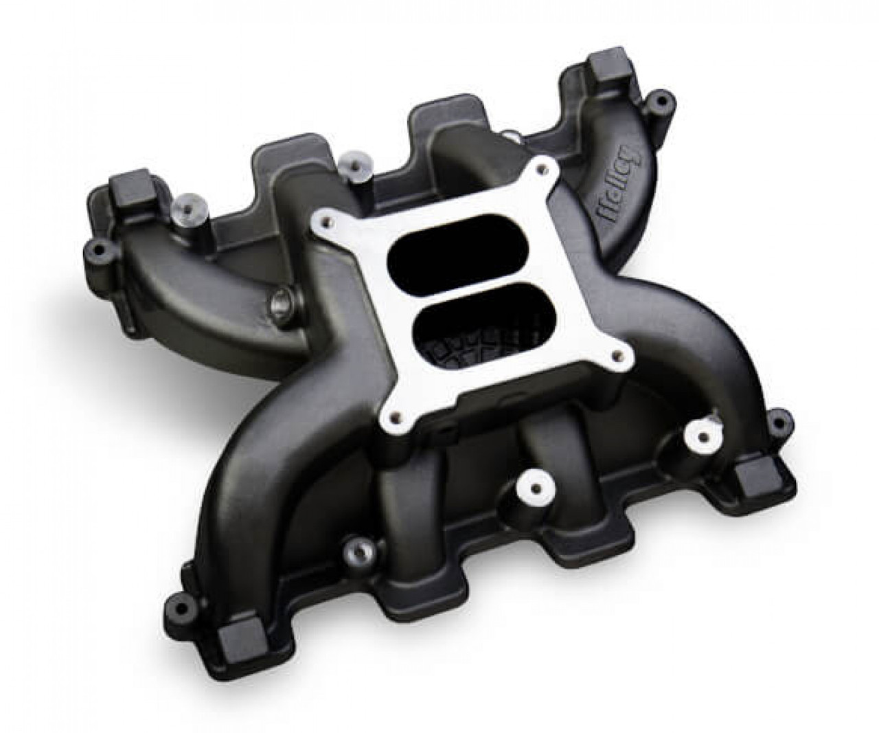 Holley Dual Plane Carbureted Intake - GM LS3/L92 - Black (HOL-2300-129BK)