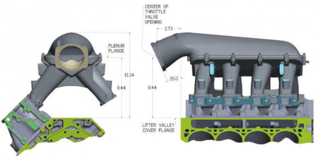 Holley Hi-Ram Intake Manifold - GM LT1 (HOE-1300-141)