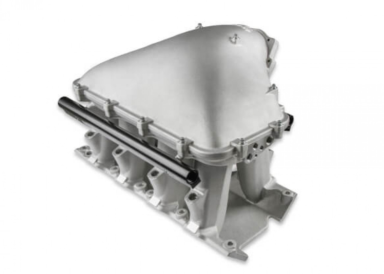 Holley EFI 8.2" SBF Ford Hi-Ram EFI Manifold with Side Mount Top (HOE-1300-306)