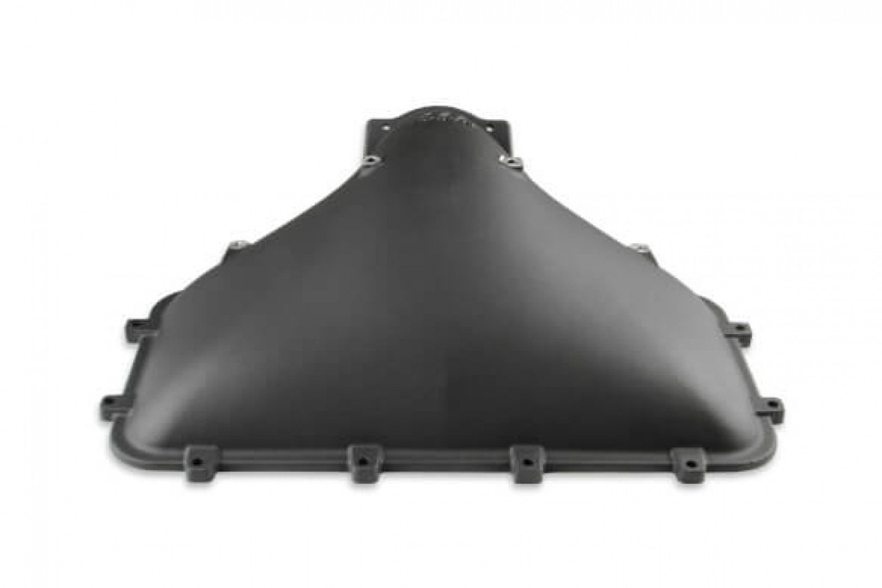 Holley EFI 8.2" SBF Ford Hi-Ram EFI Manifold with Side Mount Top-Black (HOE-1300-308BK)