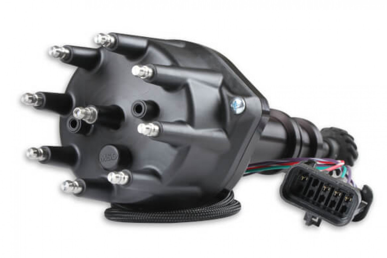 Holley EFI Dual Sync Ford 351C, 400M, 429-460 Distributor, Black (HOE-1565-210BK)