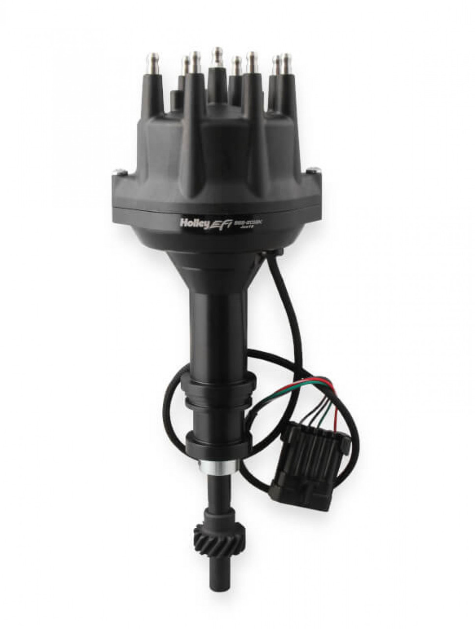 Holley EFI Dual Sync Ford 351W Distributor, Black (HOE-1565-201BK)