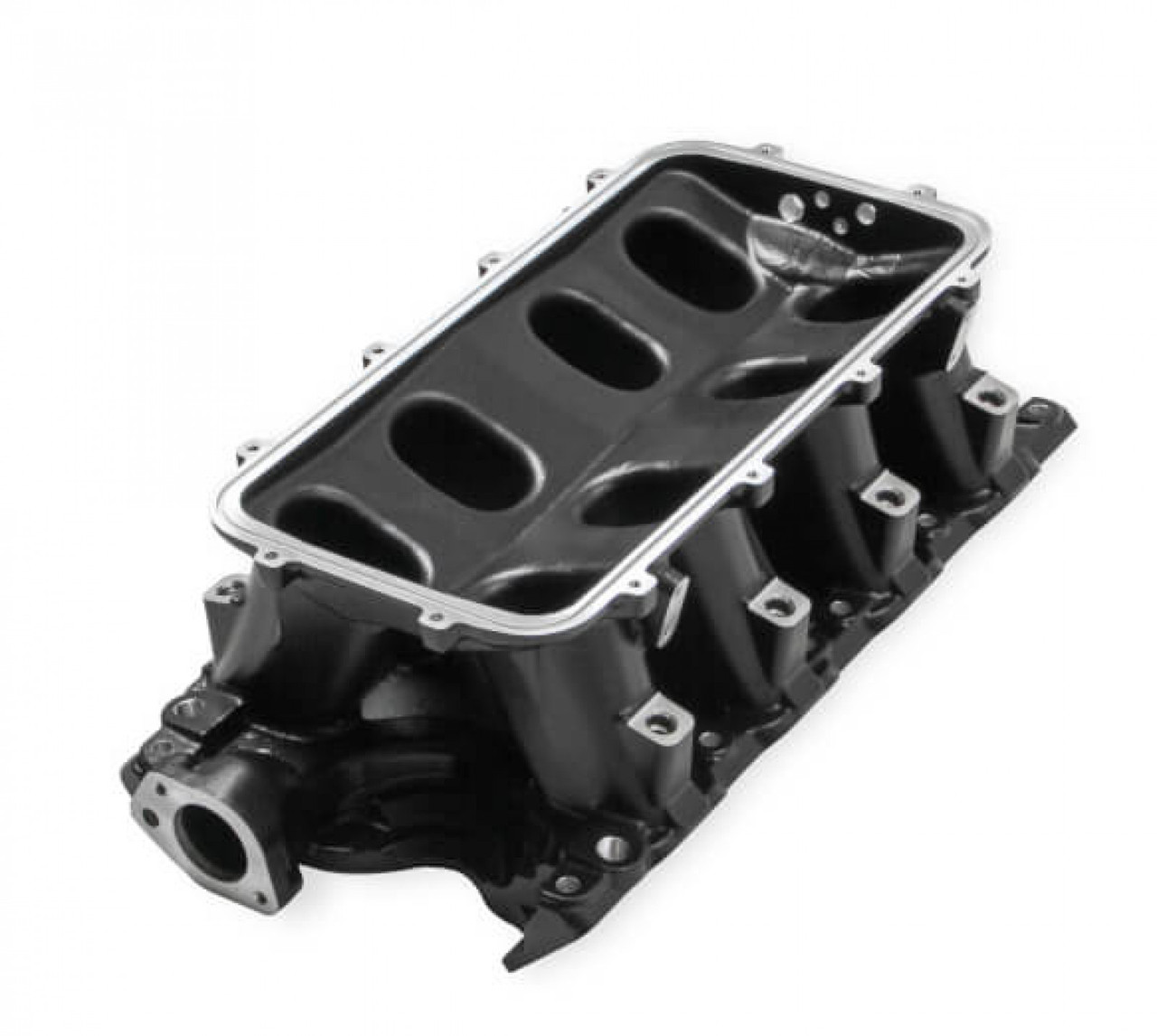 Holley Black 351W Ford Hi-Ram EFI Manifold Base (HOE-1300-244BK)