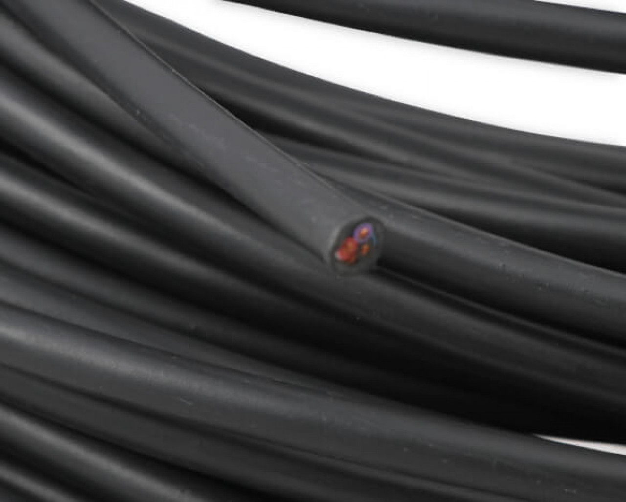 Holley EFI 100FT Shielded Cable, 3 Conductor (HOE-1572-104)