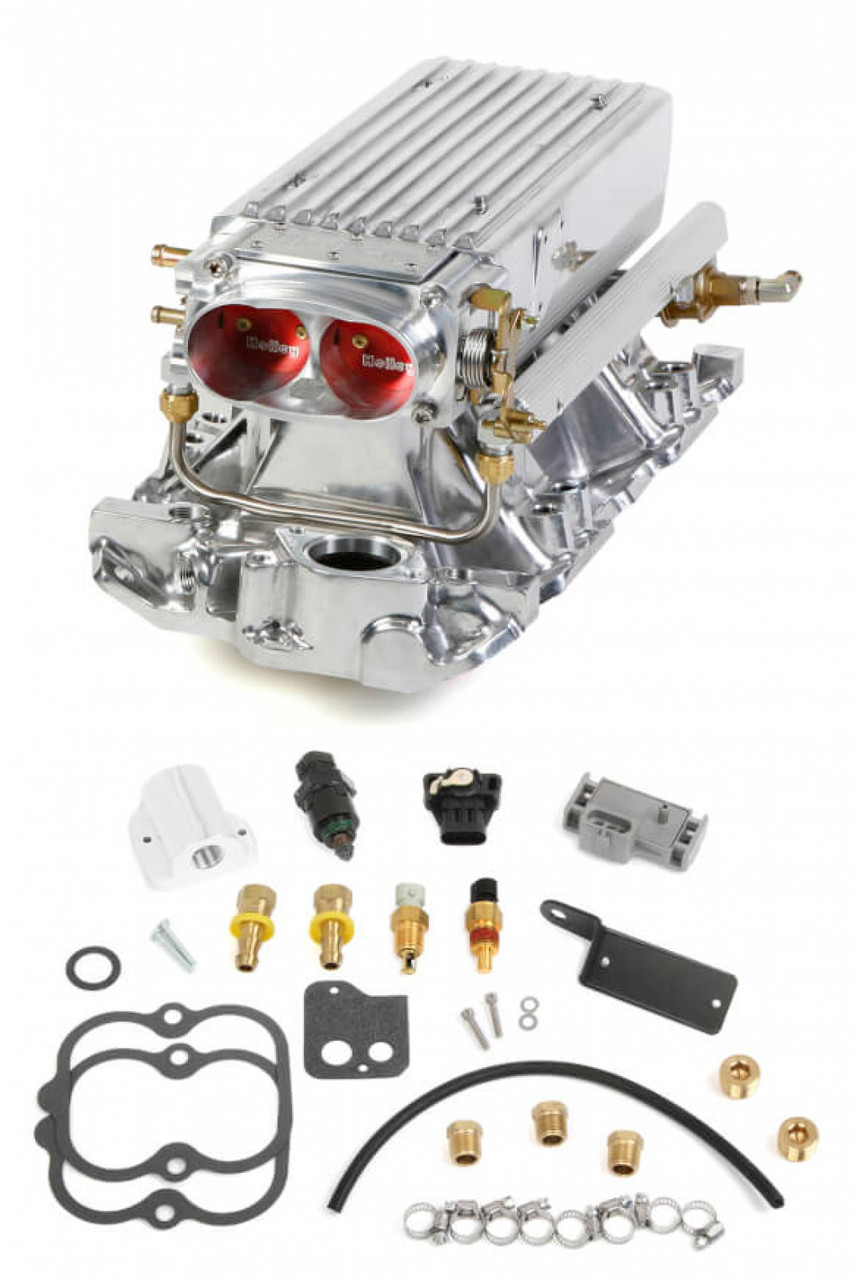 Holley EFI Small Block Chevy Polished Stealth Ram Multi-Port Power Pack kit (HOE-2550-708)