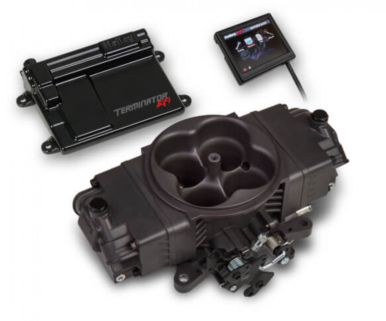 Holley EFI Terminator Stealth EFI Master Kit-Hard Core Gray (HOE-2550-441K)