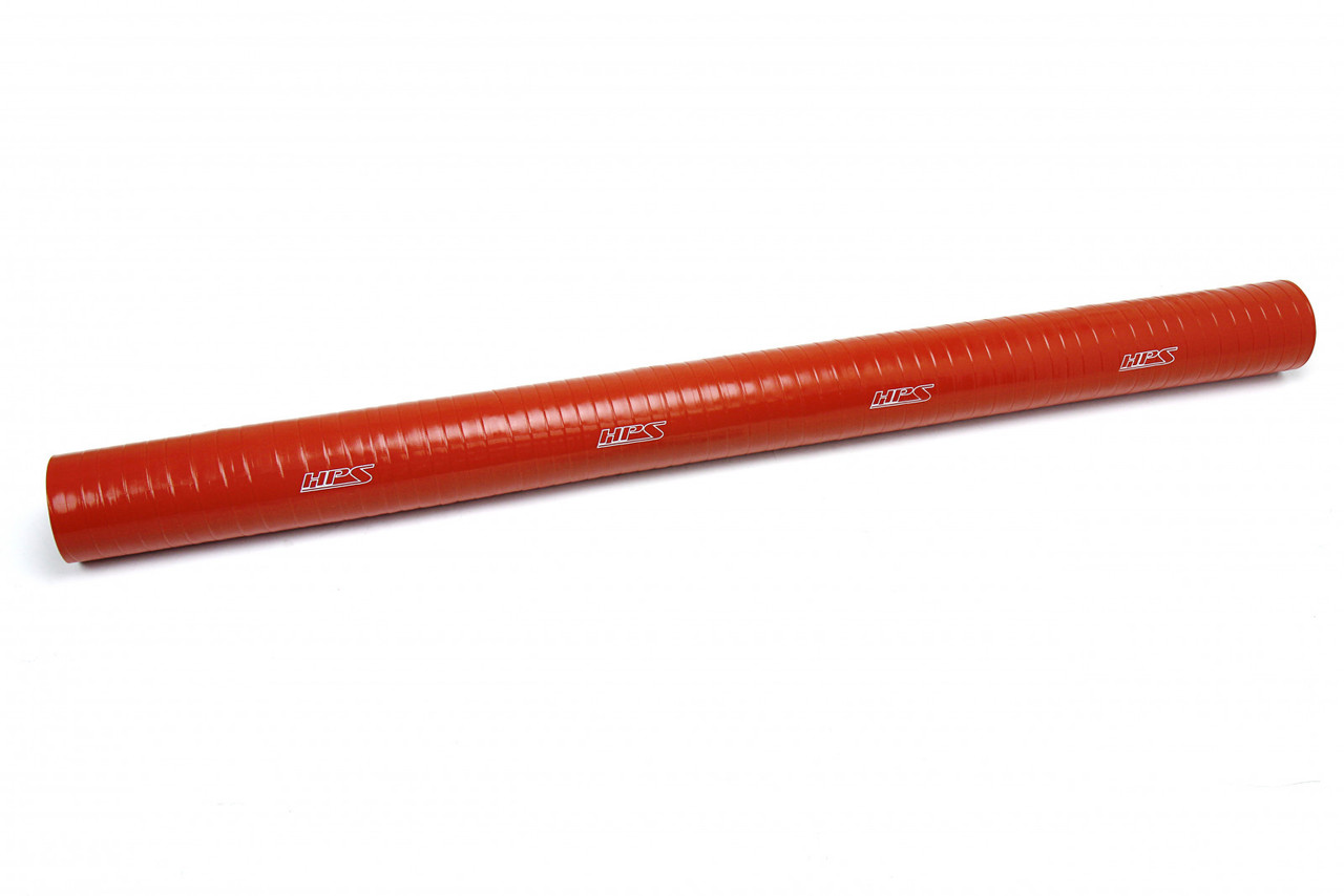 HPS 1" ID , 3 Feet Long High Temp 4-ply Aramid Reinforced Silicone Coolant Tube Hose Hot (25mm ID) (HPS-ST-3F-100-HOT)