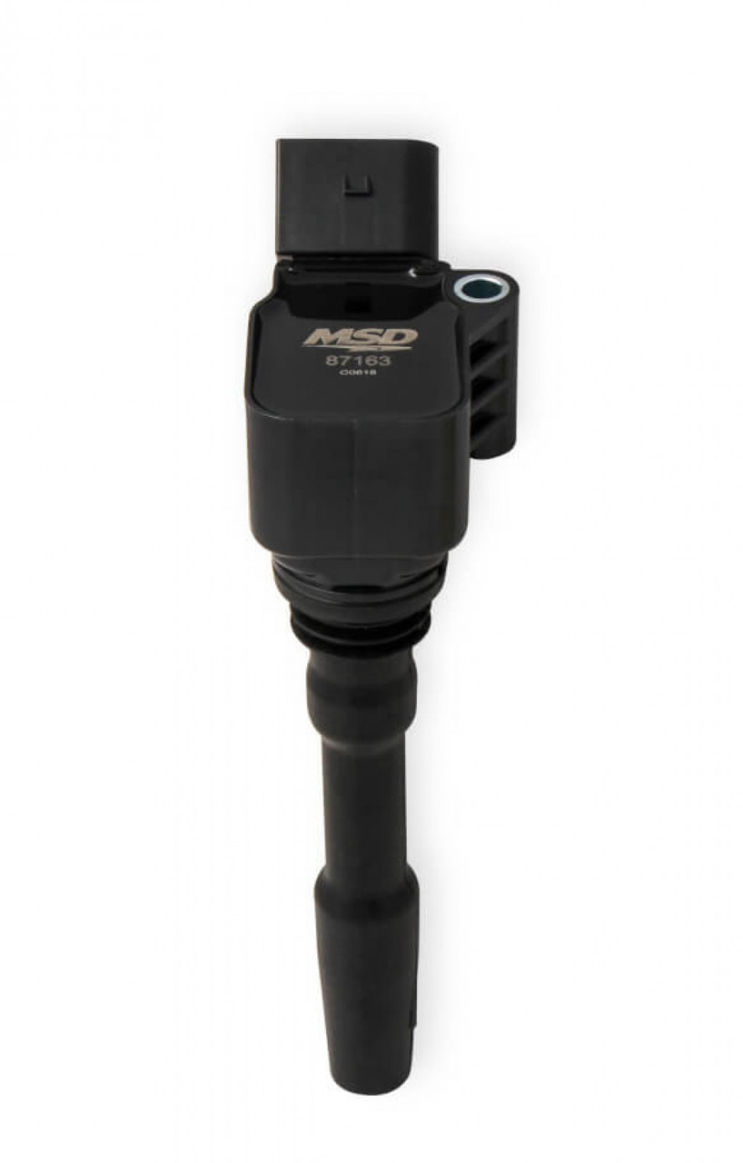 MSD Ignition Coil - Blaster Series - VW / Audi 1.8L/2.0L Engines - Black - 4-Pack (MSD-2871643)