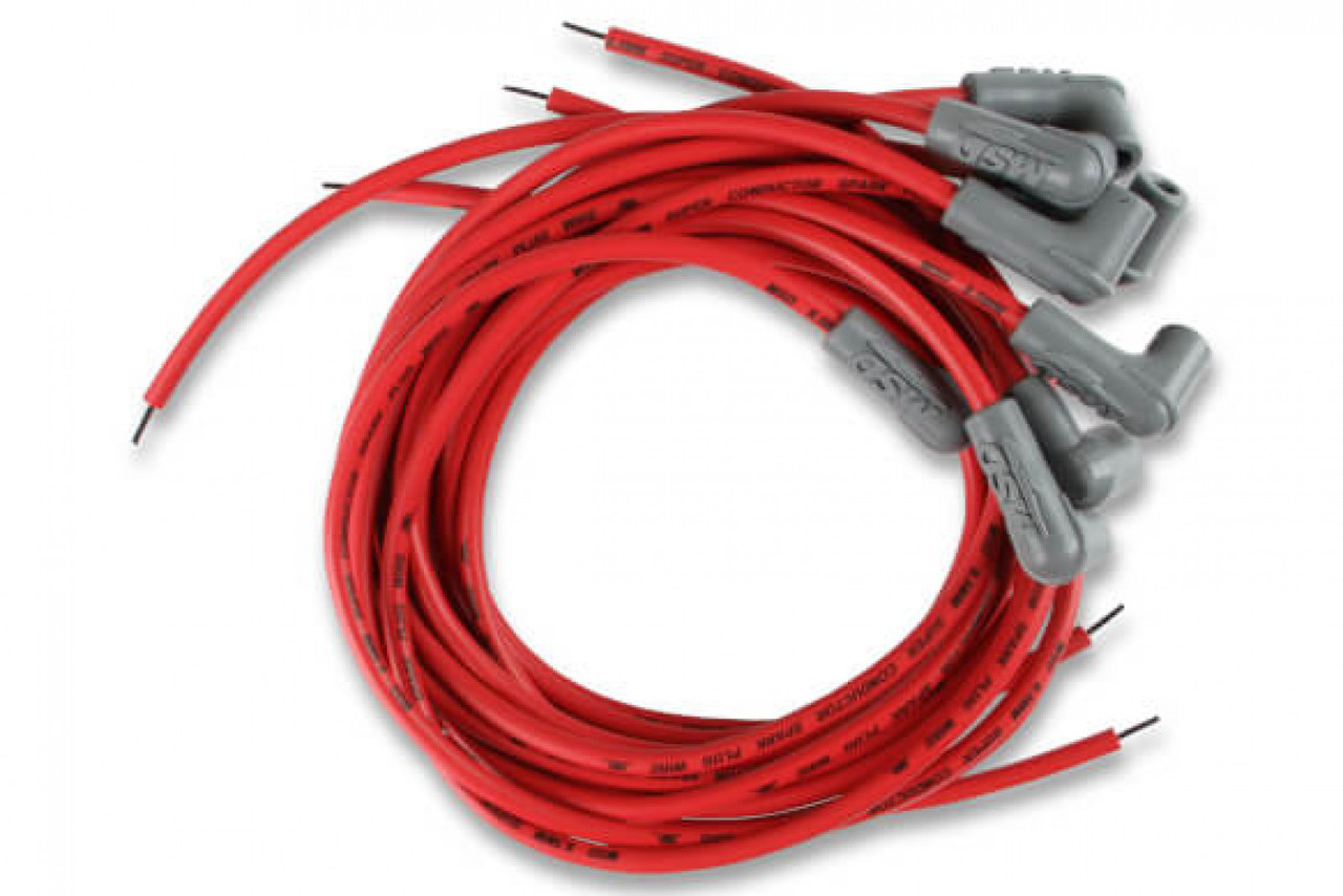 Super Conductor Spark Plug Wire Set 8 Cyl 90¬∞ Plug, Socket/HEI Cap (MSD-231239)