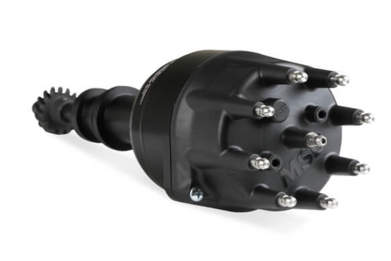 MSD Black Distributor, Ford, 351C-460, Ready-to-Run, Steel Gear (MSD-1835031)