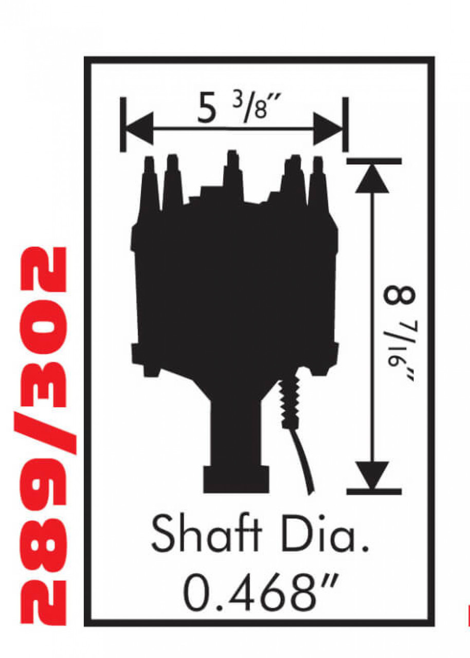 Ford 289/302 Billet Distributor (MSD-28598)