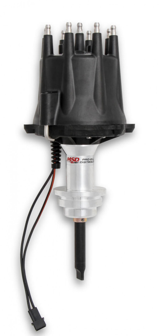 MSD Black Chrysler 318-360 Pro-Billet Distributor (MSD-285345)