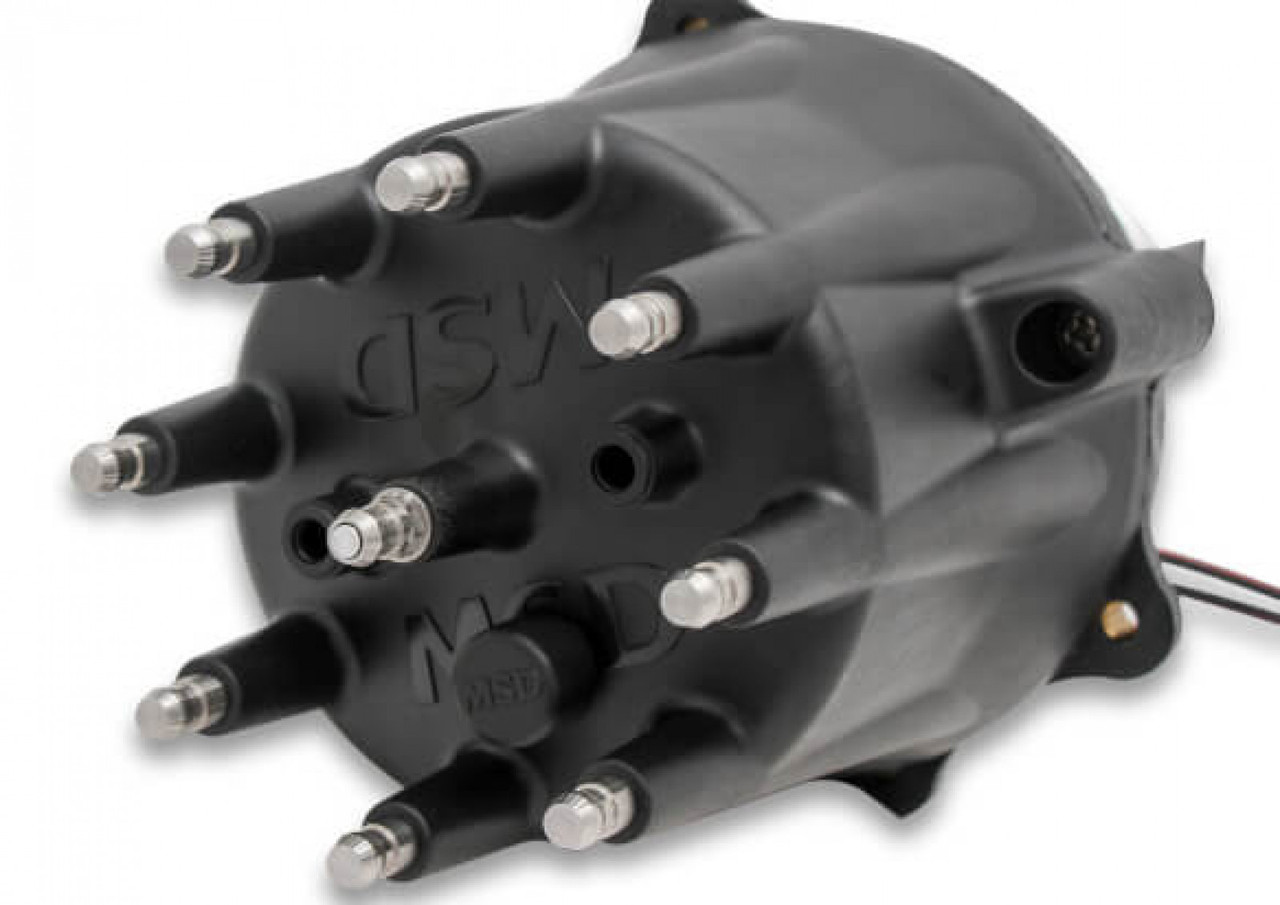 MSD Black Chrysler 318-360 Pro-Billet Distributor (MSD-285345)