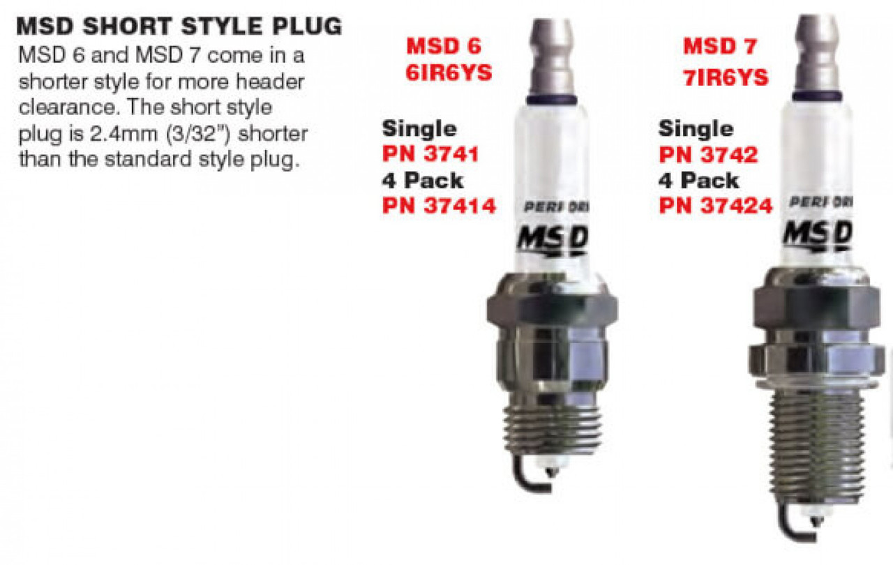 Iridium Spark Plug - Shorty (MSD-237414)