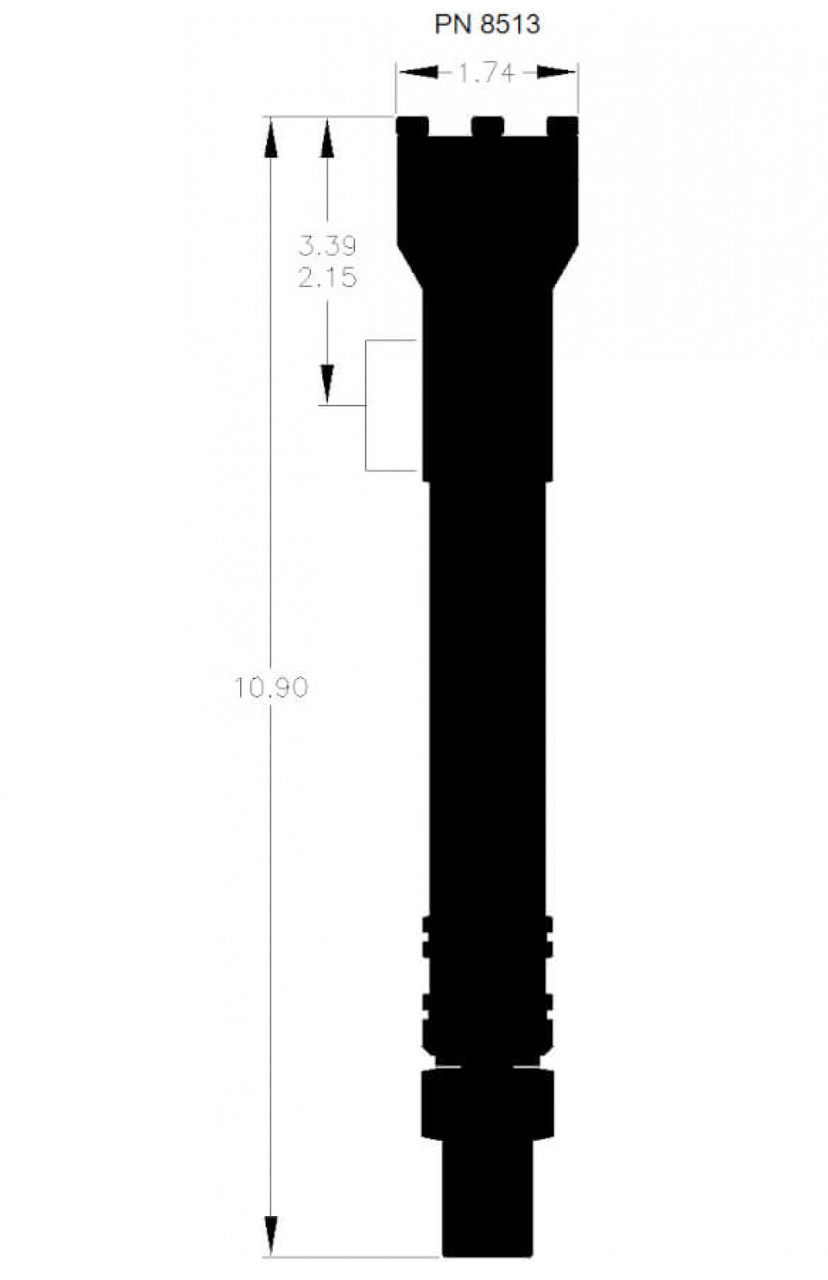 Oil Plug Wet Sump Chevy V8 (MSD-28513)