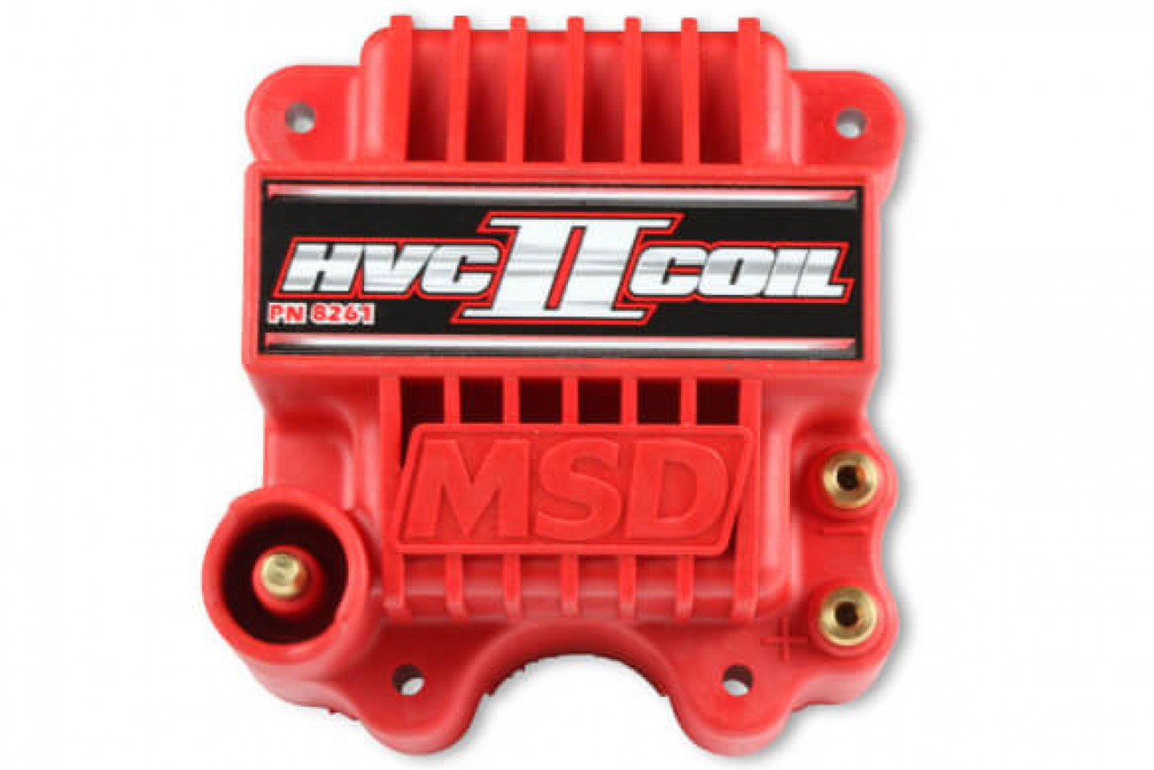MSD Ignition Coil - HVC-2 Series - Red (MSD-28261)
