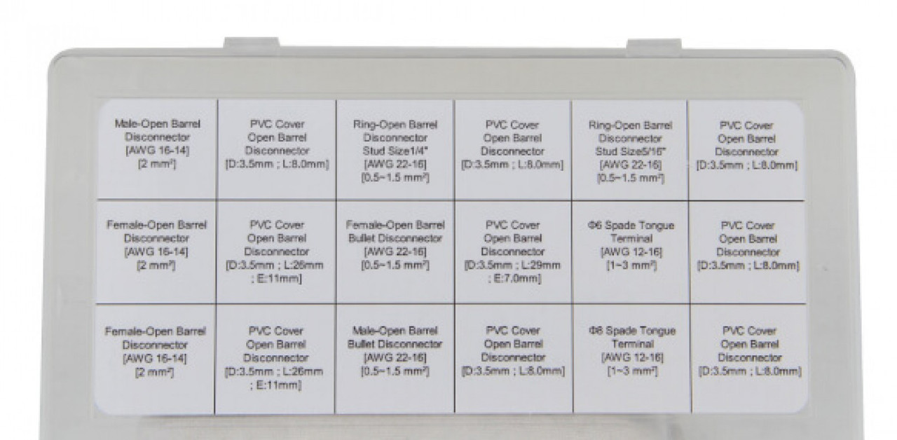 MSD Open Barrel Connector Kit (MSD-28198MSD)