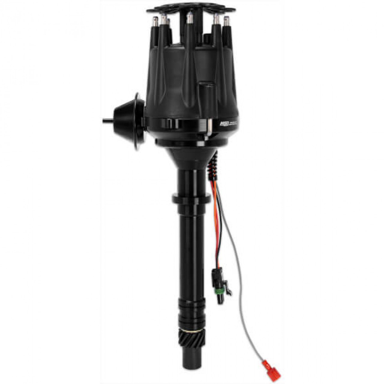 Black Chevy V8 w/Internal Module Distributor (MSD-283603)