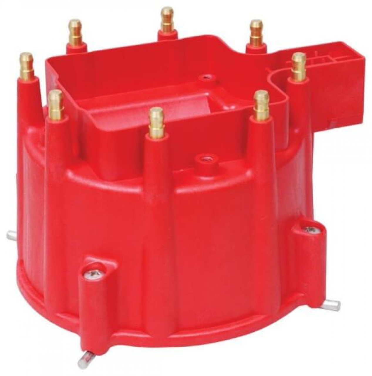 GM HEI Distributor Cap, Red (MSD-28411)