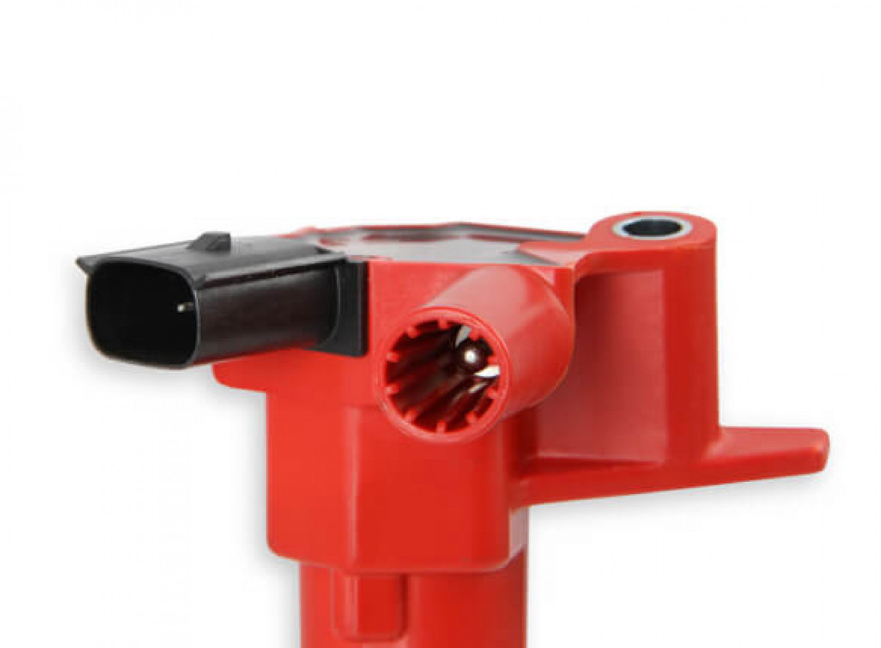 MSD Ignition Coil - Ford F-Series - 6.2L V8 - Red - 8-Pack (MSD-282748)