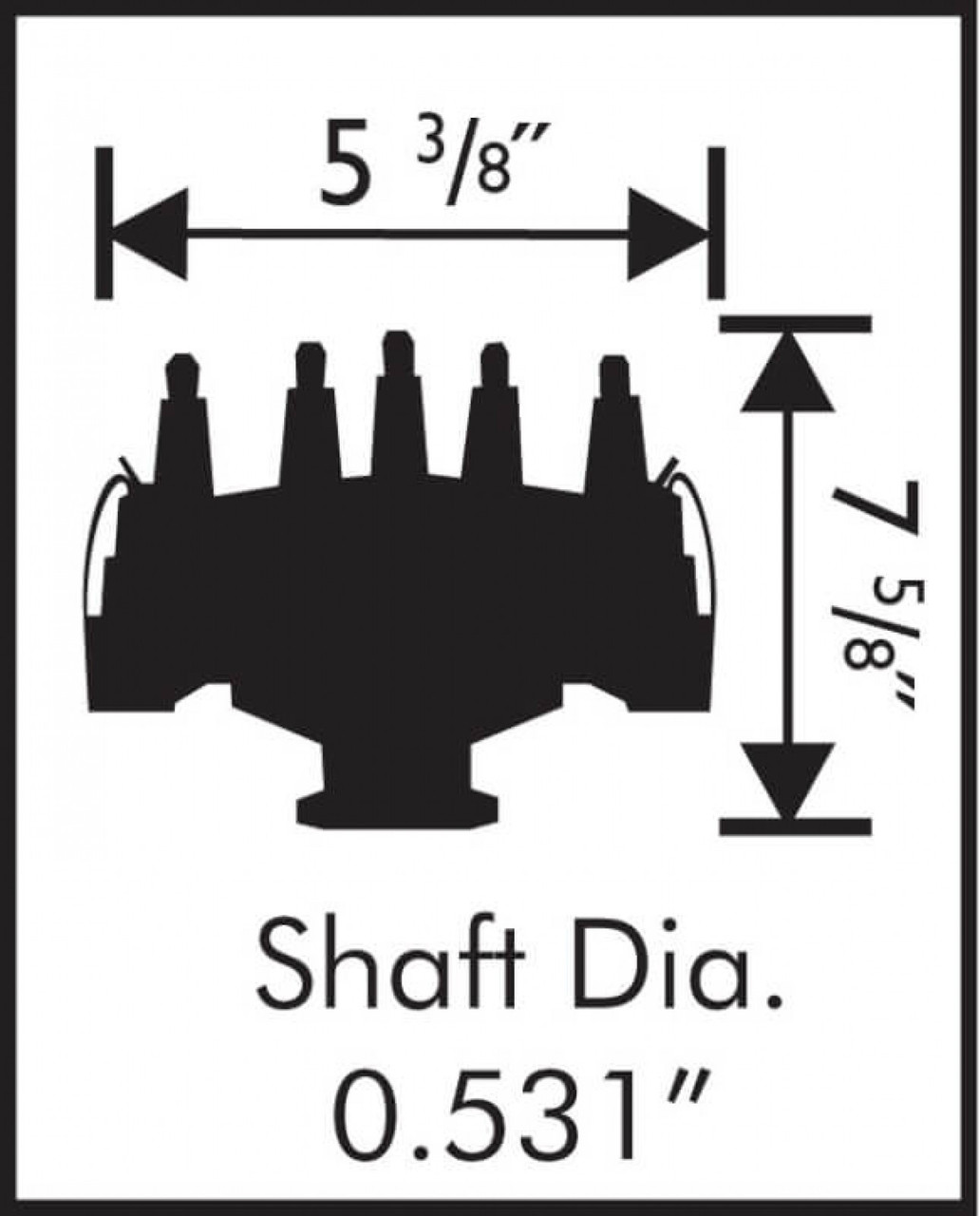 Ford 351W Crank Trigger Distributor (MSD-28378)