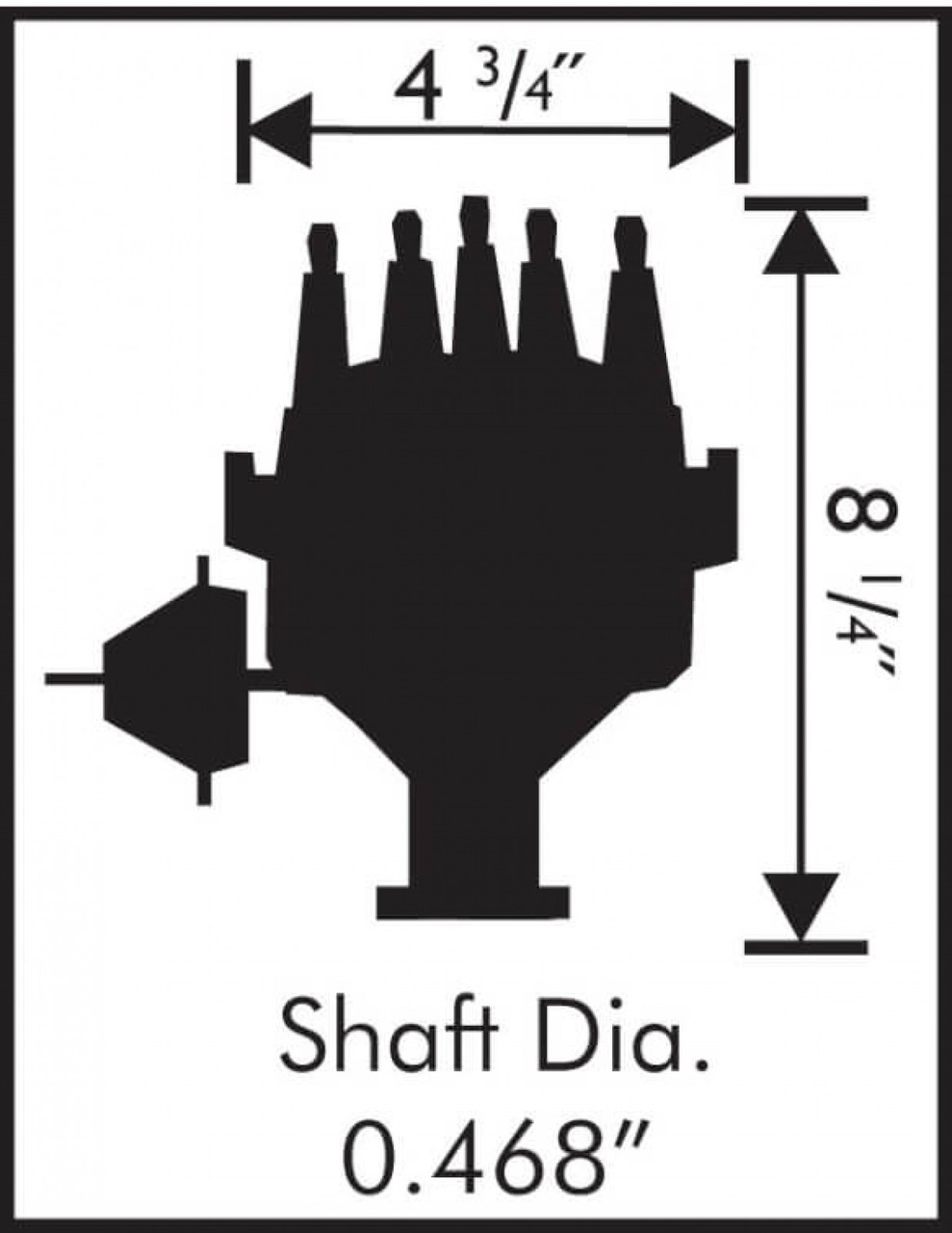 Ford 289/302 Ready-To-Run Distributor (MSD-28352)