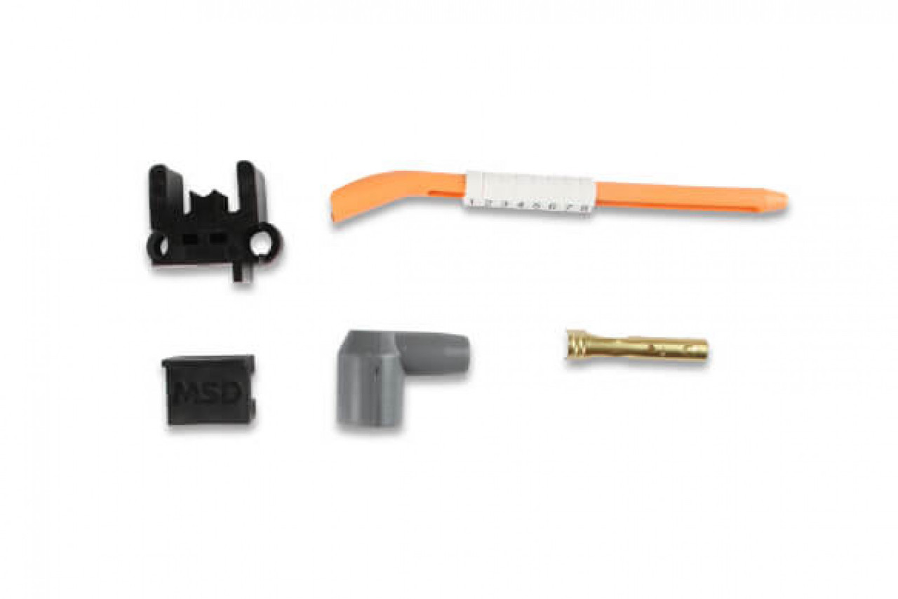 Super Conductor Spark Plug Wire Set, Small Block Chevy 350 HEI (MSD-231359)